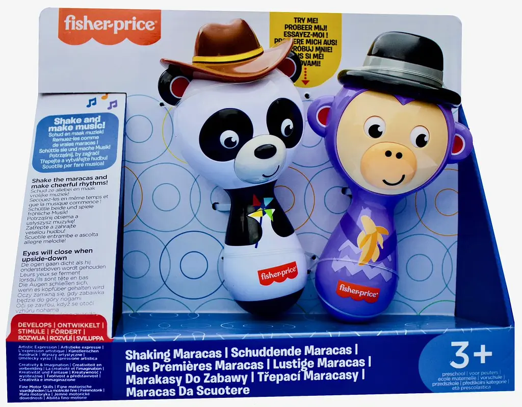 Маракаси Fisher-Price Нерозлучні друзі (22280) - фото 4