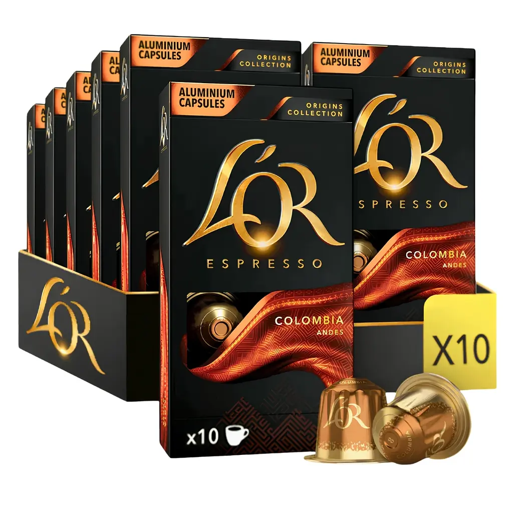 Кава в капсулах Nespresso L`OR Original Colombia 100 шт