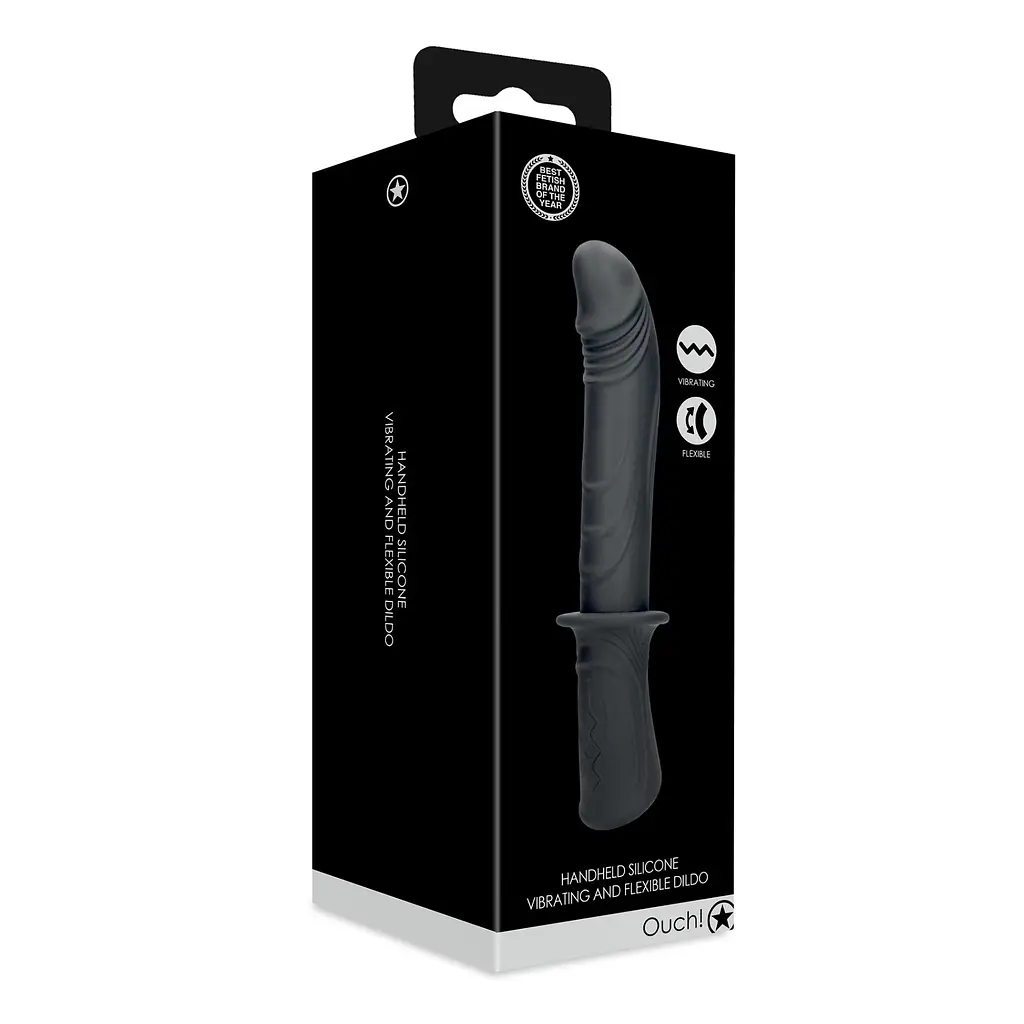 Секс-машина Ouch! Hand Held Vibrating Sex Machine - фото 23
