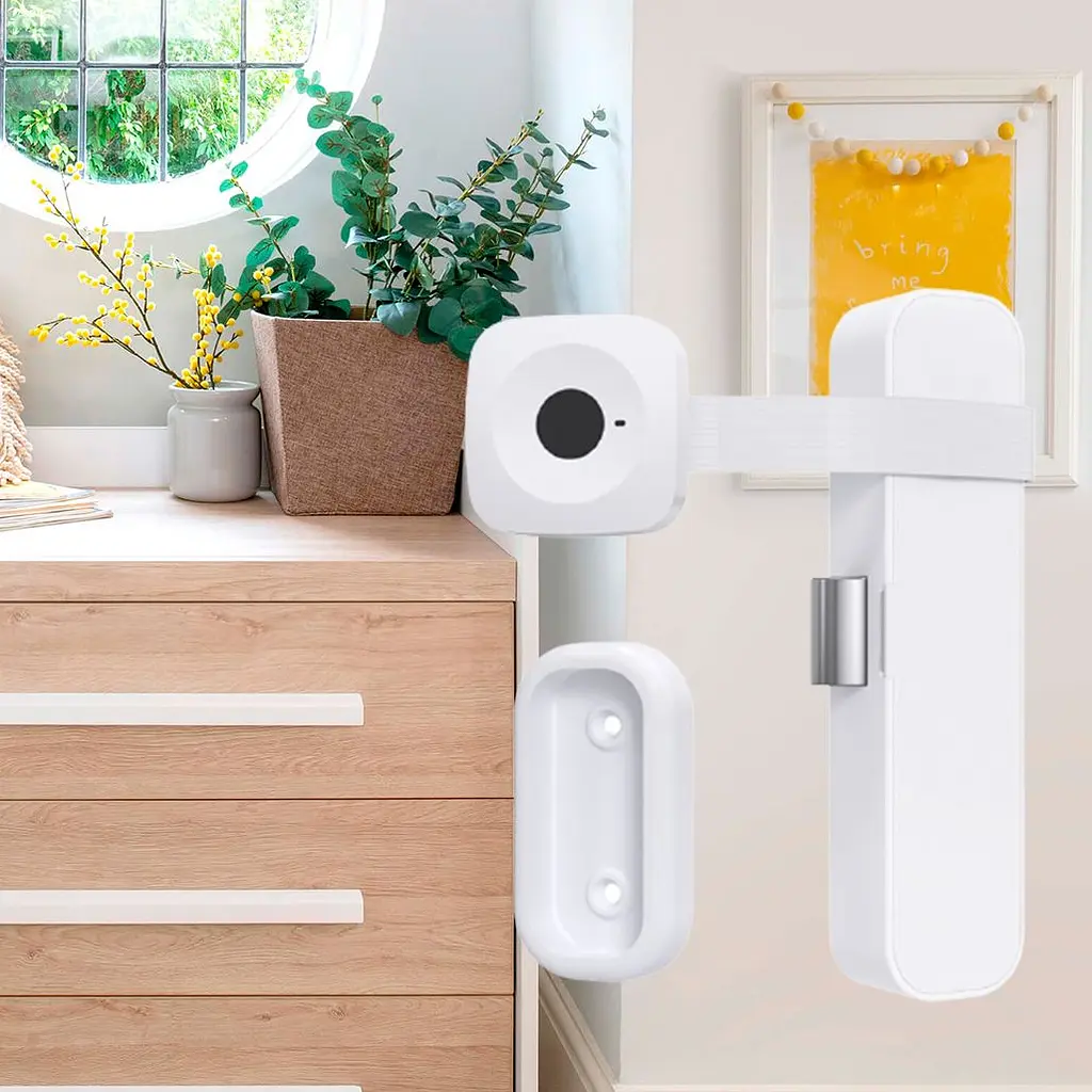 Розумний меблевий замок Yeelock Fingerprint Drawer Cabinet Lock (ZNGS06YSB) [59028] - фото 2