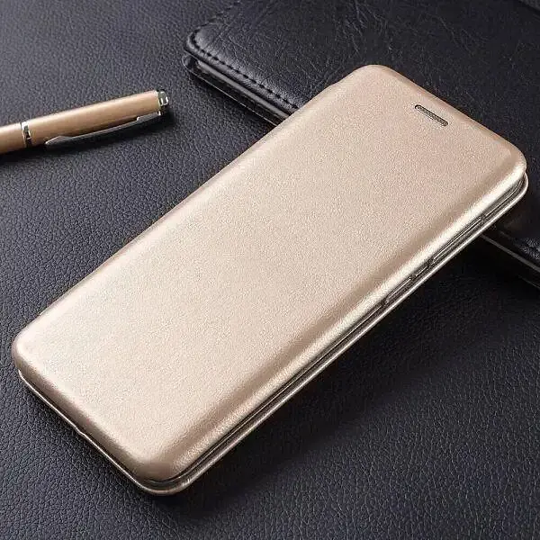 Чохол книжка Xiaomi Redmi 13 еко-шкіра Premium Case для смартфонів Золотистий - фото 3