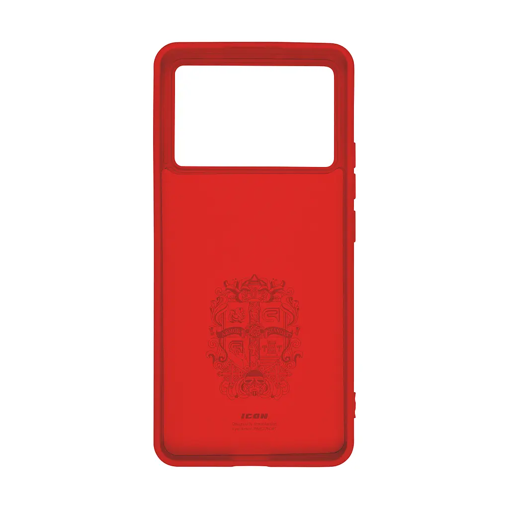 Чехол ArmorStandart ICON для Xiaomi Poco X6 Pro 5G Red (ARM73367) - фото 2