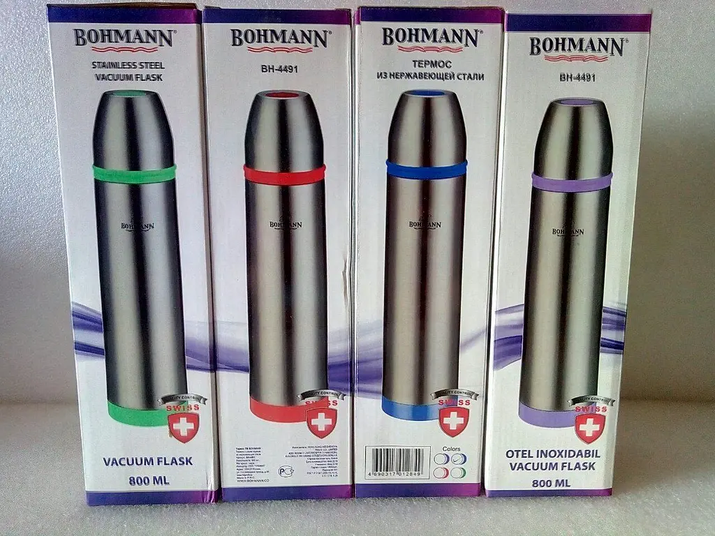 Термос Bohmann BH-4491 0.8л green - фото 6