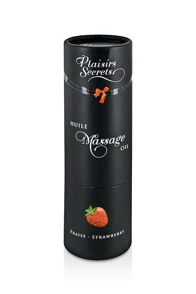 Масажна олія Plaisirs Secrets Fraise, 59 мл - фото 4