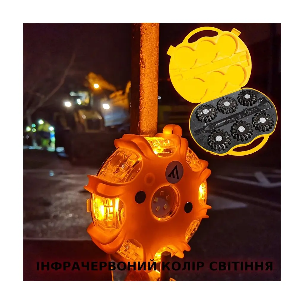 Ліхтар Mactronic Комплект M-Flare Infrared Magnet Synch Recharg 12/220V (PSD0018) (DAS303752) - фото 5