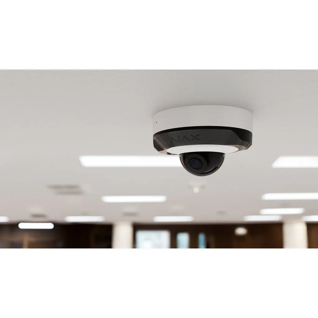 Камера відеоспостереження Ajax DomeCam Mini (5/4.0) чорний - фото 9