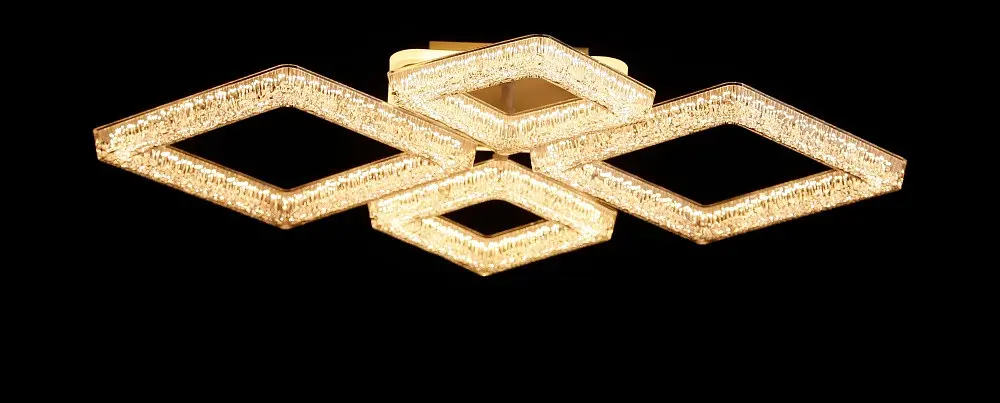 Світлодіодна люстра Splendid Ray LS/2S+2B LED (WH), білий, 60 Вт, від 8-16 м² - фото 6