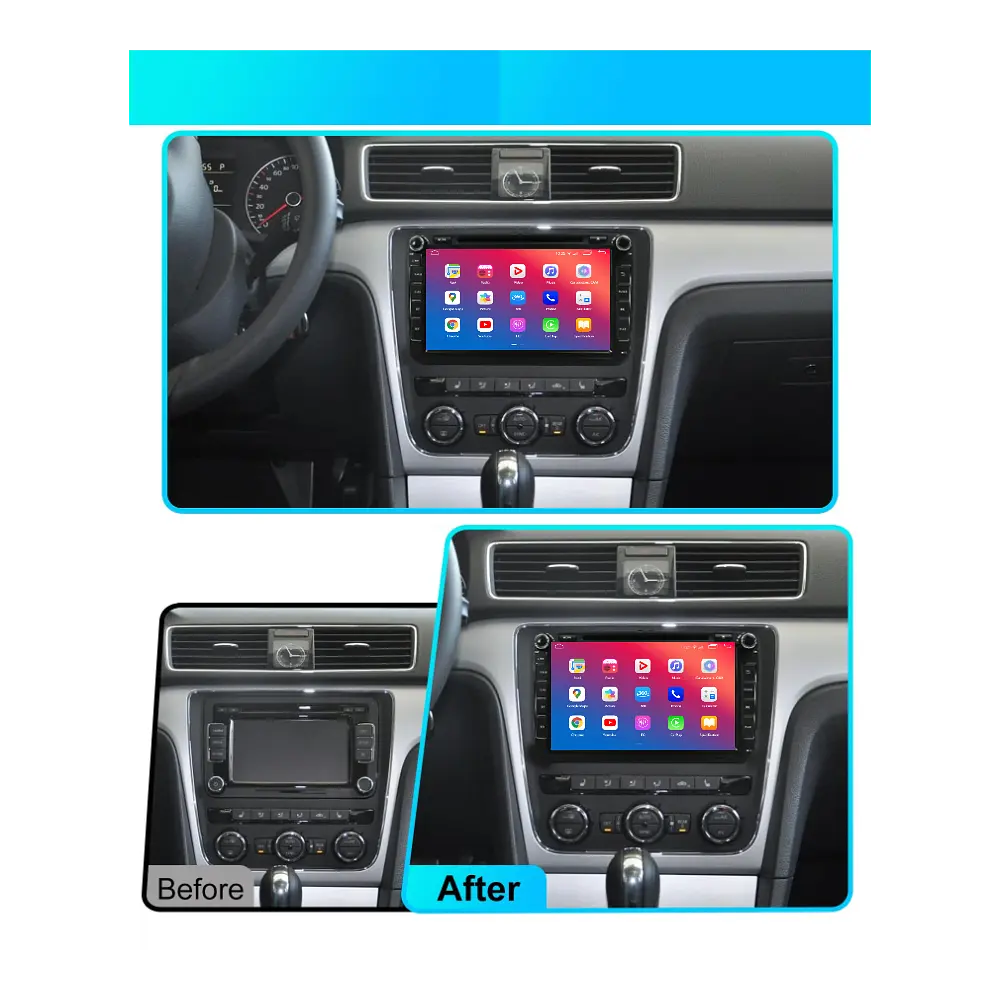 Штатний головний пристрій EasyGo VW1004-F50 10 inch - фото 2