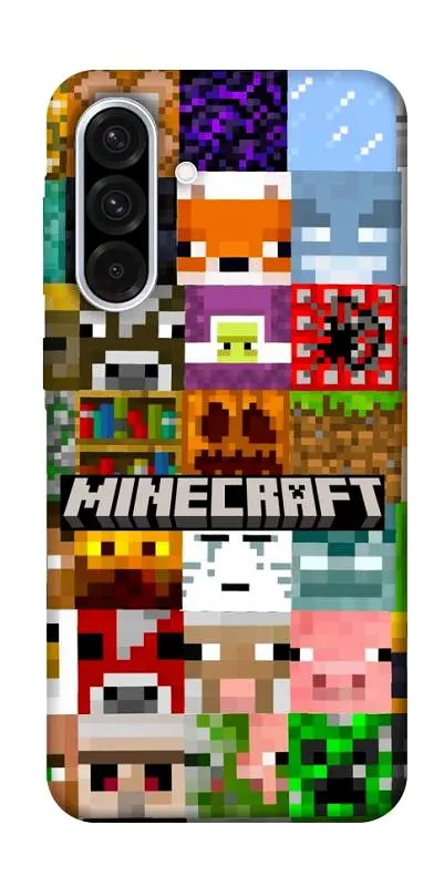 Чохол Demsky Minecraft collage для Samsung Galaxy A36 5G