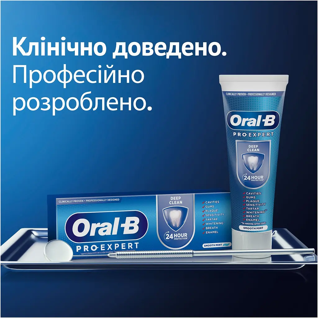 Зубна паста Oral-B Pro-Expert Глибоке очищення 75 мл - фото 6