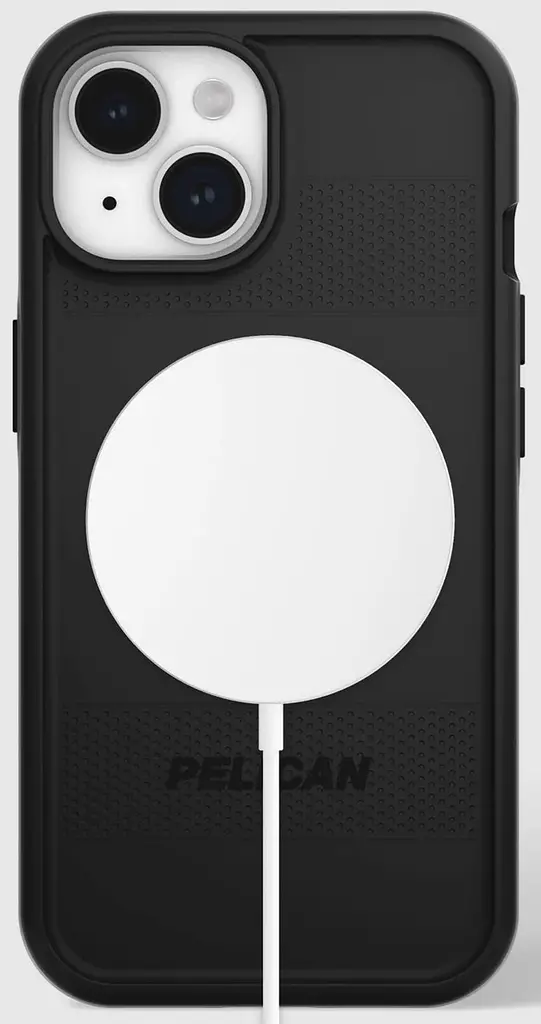 Оригінальний протиударний чохол для iPhone 15 Plus Pelican Protector MagSafe Black аналог OtterBox Symmetry