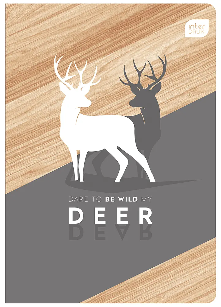 Набір зошитів Interdruk Woodmade лінійка A5 48 аркушів 4 шт. (279064-4) - фото 3