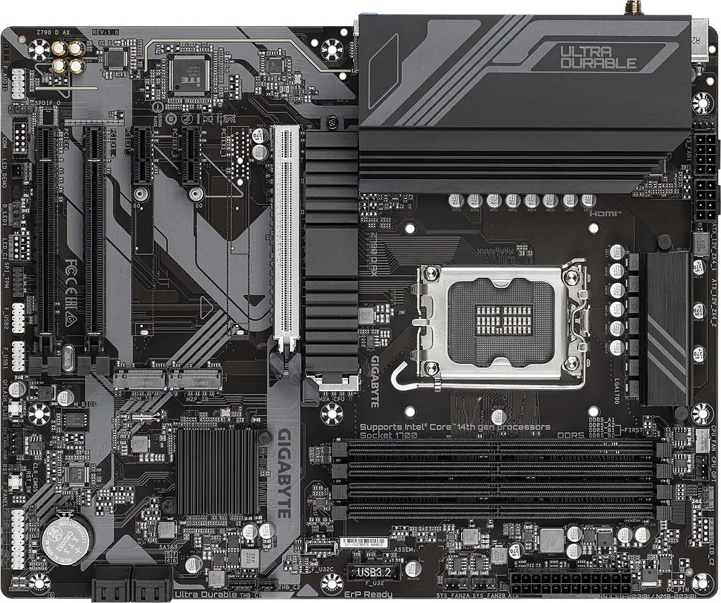 Материнська плата Gigabyte Z790 D AX LGA 1700 (Z790 D AX) - фото 3