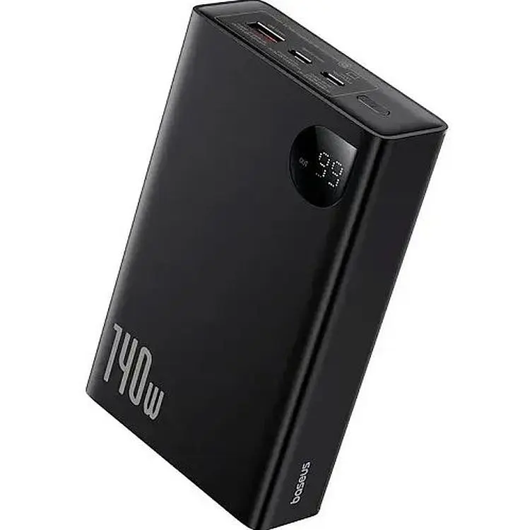 Портативна батарея Baseus Adaman Digital Display Fast Charge 24000 mAh 140W P10021508113-00 Black - фото 3