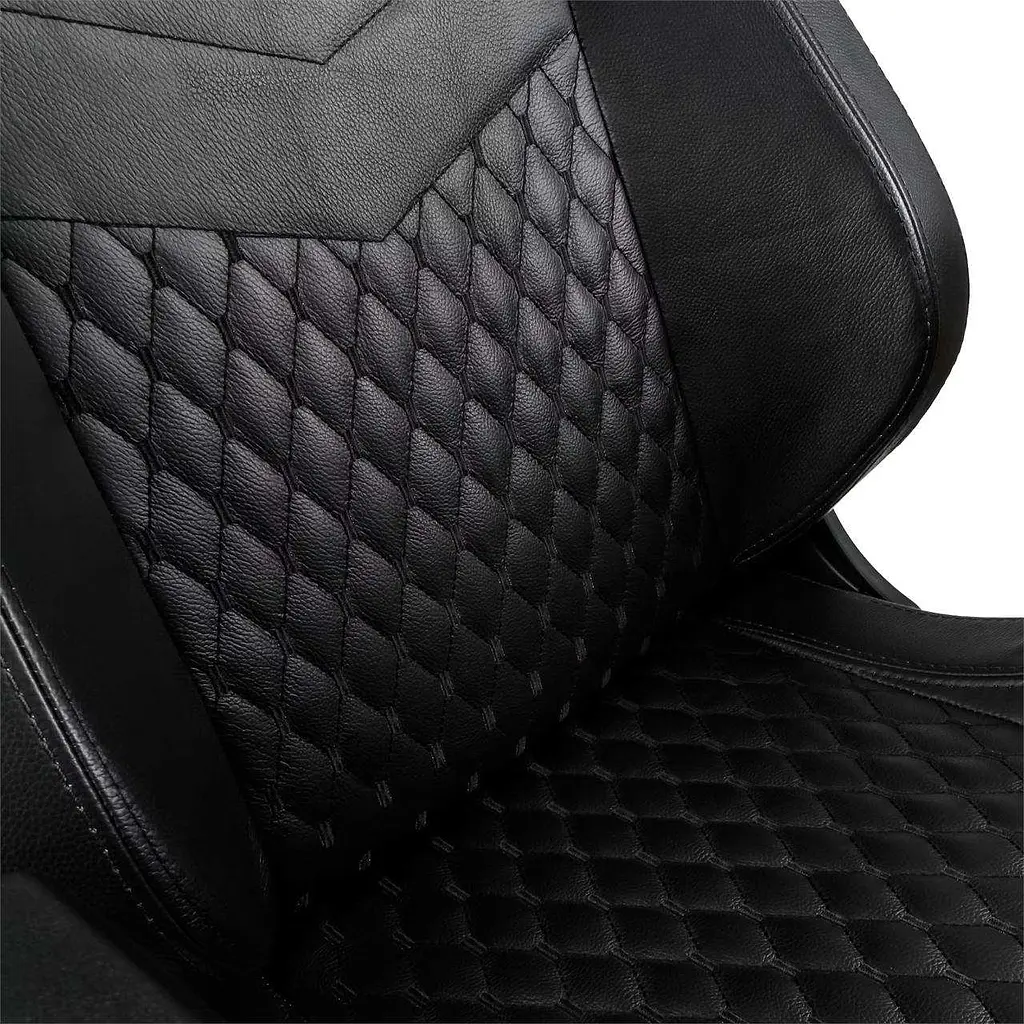 Геймерське крісло Noblechairs EPIC Real Leather Black - фото 9