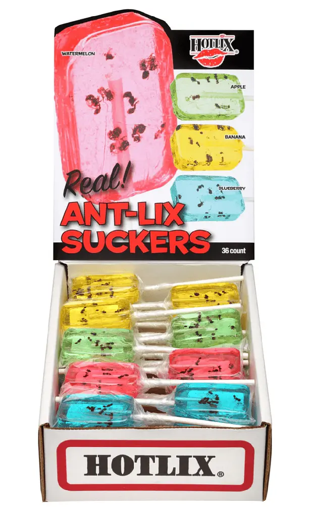 Льодяник із комахою Hotlix Ant Insect Hard Candy Sucker 1шт, 28г - фото 4