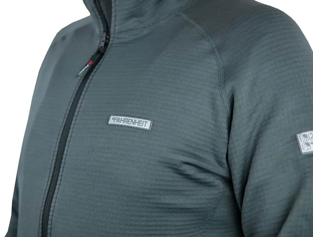 Флисовая кофта Fahrenheit PG Full ZIP Regular Charcoal XL (1044-FAPG10008 XL/R) - фото 5