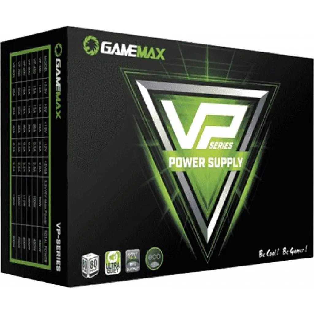 Блок питания Gamemax 800W (VP-800) - фото 9