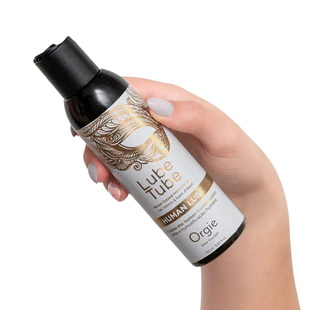 Лубрикант на водній основі Orgie Lube Tube Human Lube 150 мл - фото 4