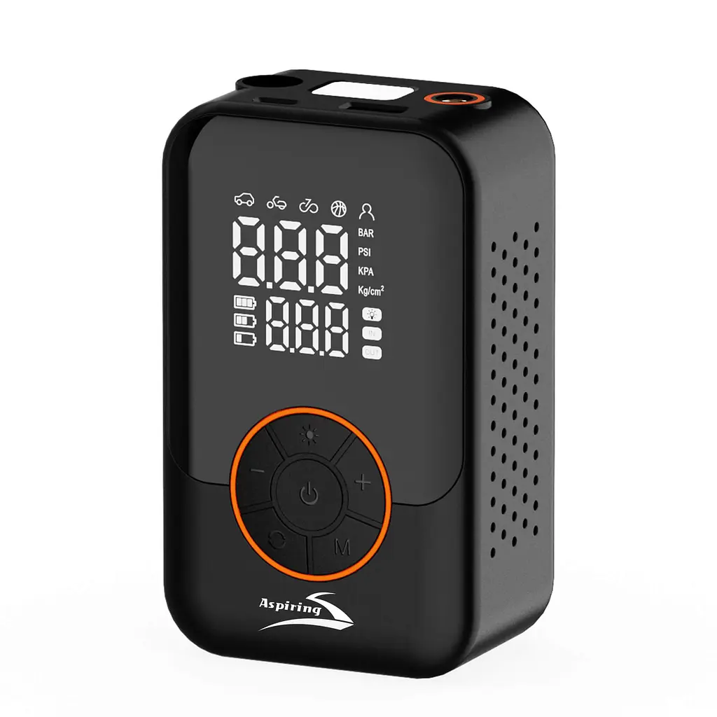 Портативний автокомпресор Aspiring Storm 5 Powerbank 70W 23L/min Wireless and Cord - фото 5