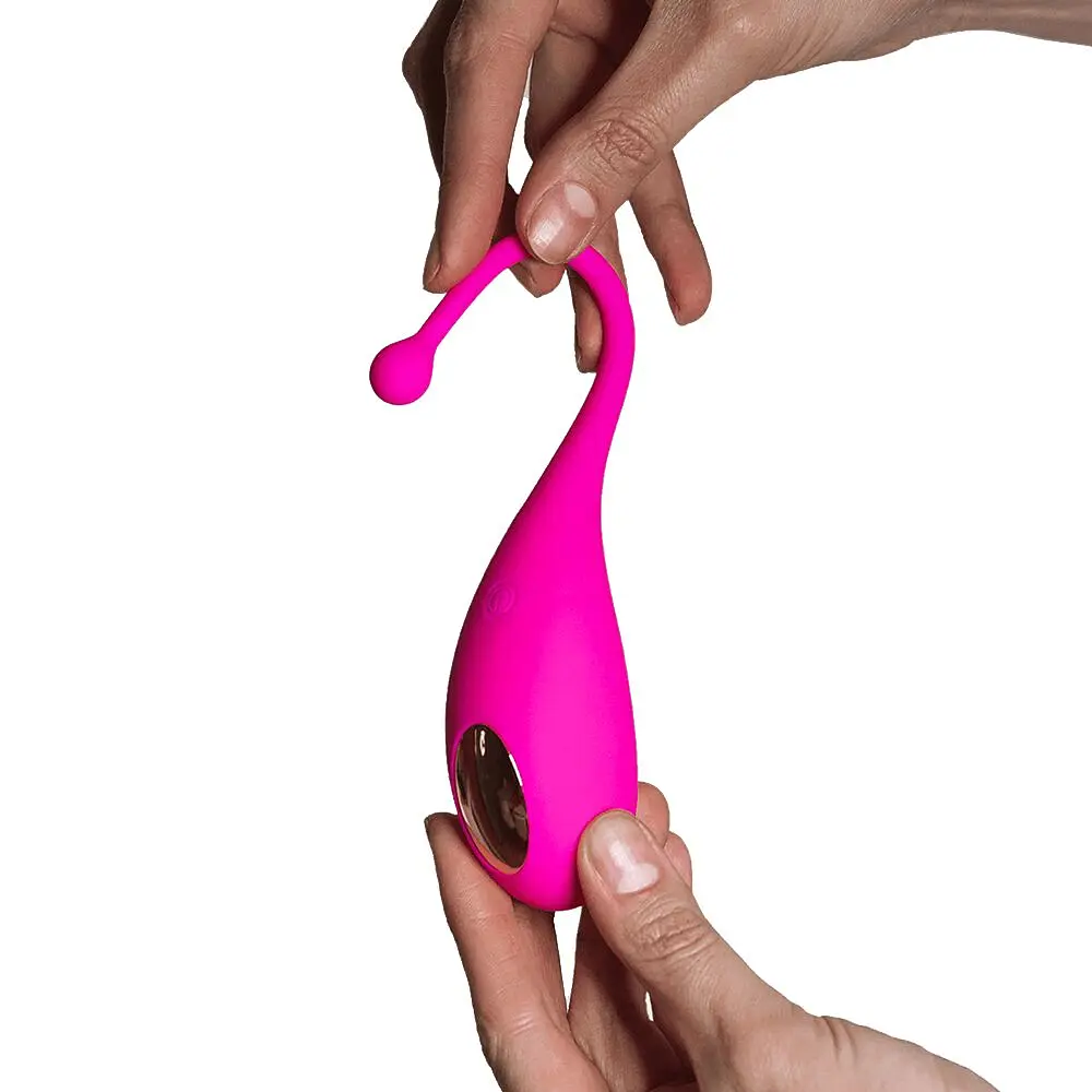 Смарт-віброяйце Adrien Lastic Palpitation Pink з глибокою вібрацією - фото 6