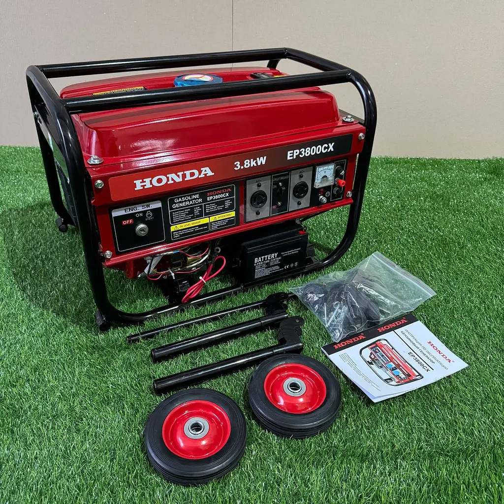 Генератор з електростартером HONDA EP3800CX PRO (3,8 КВТ) 4-тактний генератор  - фото 2
