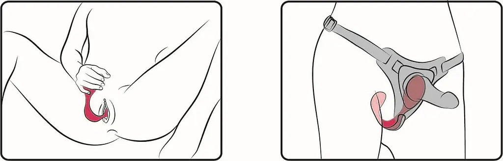 Вібратор Adrien Lastic Mr Hook 12 см пурпурний - фото 4