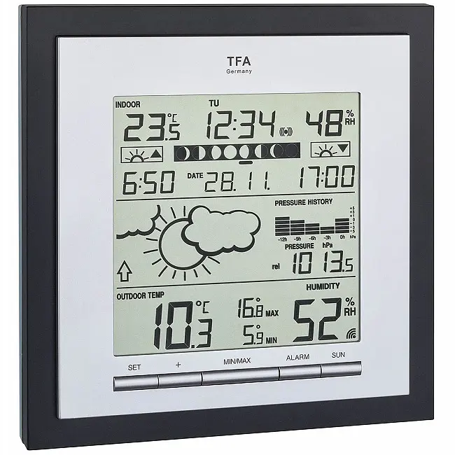 Метеостанция TFA Linea Plus 35114401.IT - фото 2