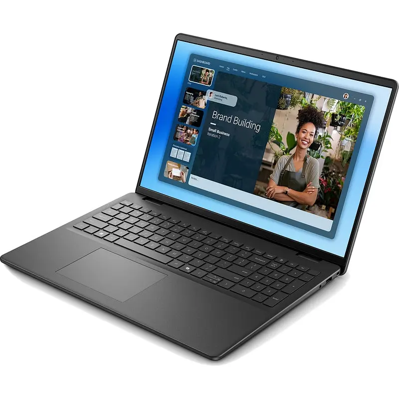 Ноутбук DELL 16'' DC16250, FHD+, Intel Core 5 120U (12 МБ кеш- пам’яті, до 5, 00 ГГц), 16 ГБ DDR5, 1 ТБ SSD, Intel, Win 11 Pro, Carbon Black - фото 6