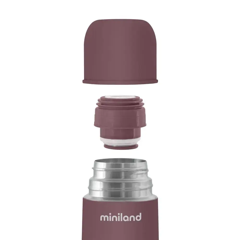 Термос для рідин Miniland Silky Thermos Flowers, 500 мл, коричневий - фото 3