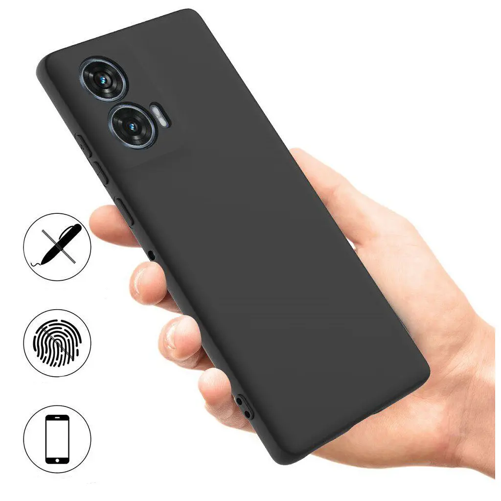Чохол до мобільного телефона BeCover Motorola Edge 50 Fusion Black (712742) - фото 4