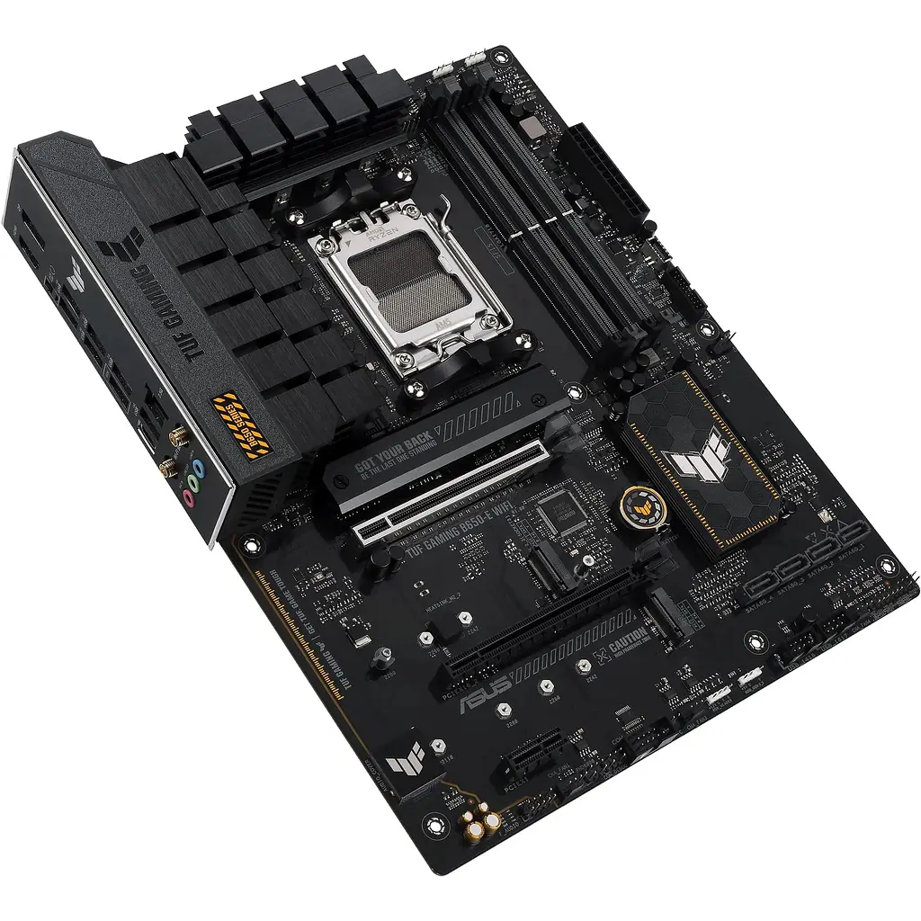 Материнська плата Asus TUF Gaming B650-E WIFI sAM5 B650 4xDDR5 M.2 USB HDMI DP WiFi BT ATX - фото 3