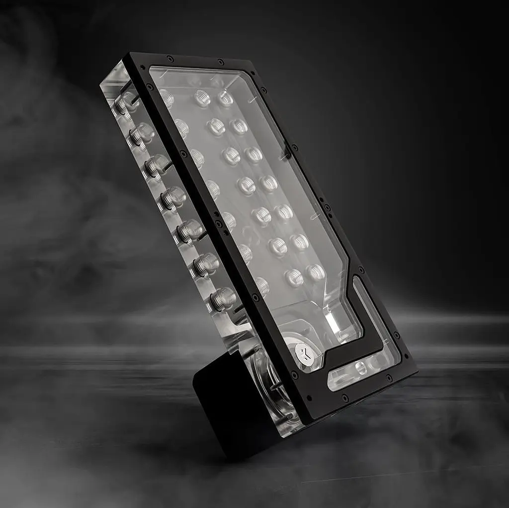 Резервуар для СРО Ekwb EK-QuantumX Loophole Distroplate D5 PWM - Black (3831109908440) (3831109908440) - фото 9