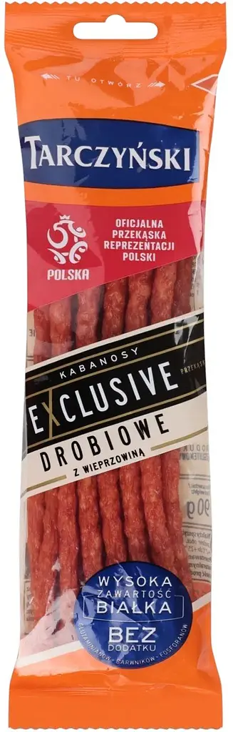 Набор: колбаски Tarczynski Kabanos Exclusive Drobiowe с/к 90 г + колбаски Tarczynski Kabanos Exclusive Cheddar с/к 90 г - фото 2