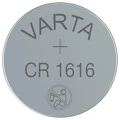 Батарейка Varta CR 1616 BLI 1 LITHIUM (06616101401) - фото 2