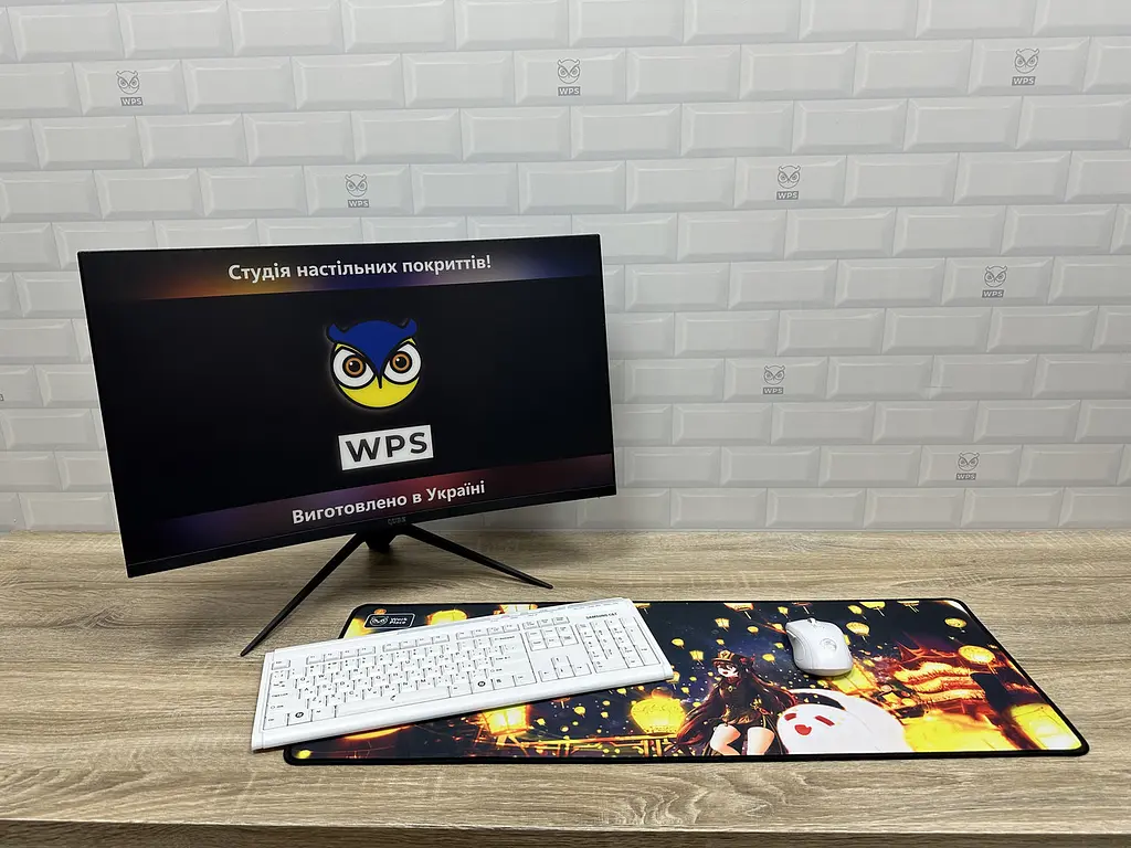 Великий килимок для мишки WorkPlaceShop Anime Геншин Імпакт Ху Тао 700 x 300 мм - фото 3