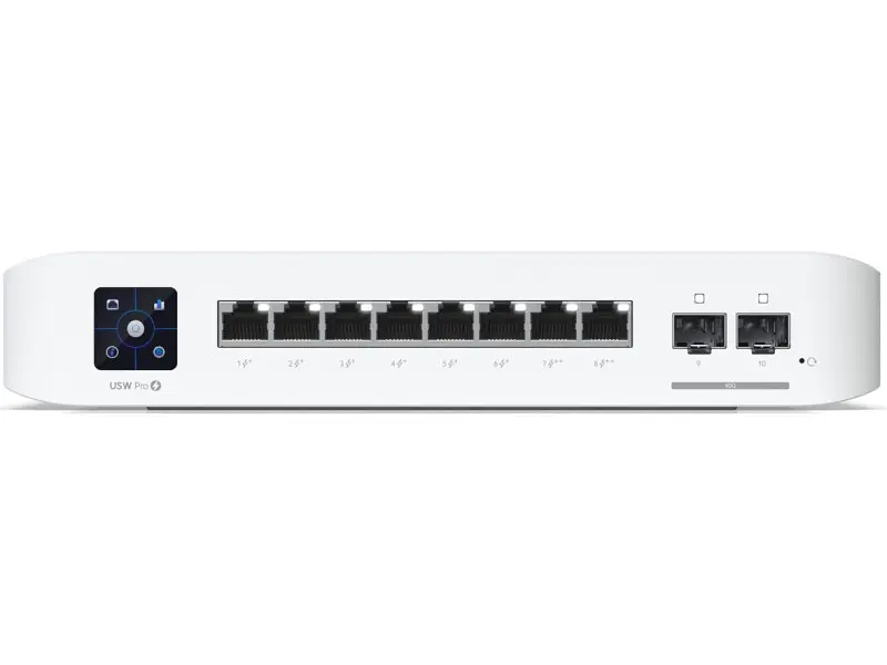 Комутатор Ubiquiti UniFi Switch Pro 8 PoE керований (USW-Pro-8-PoE) - фото 3