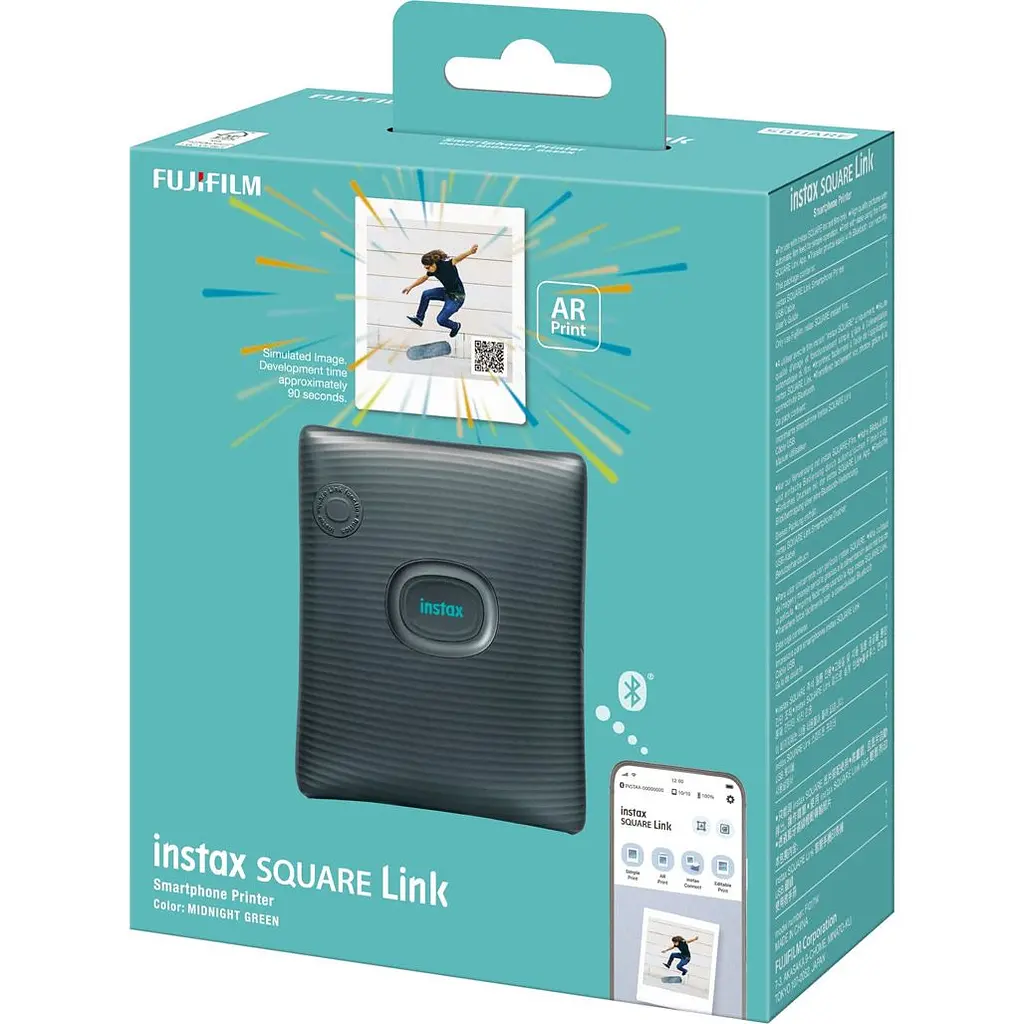 Портативний фотопринтер Fujifilm Instax SQ Link Green (16785482) [88827] - фото 6