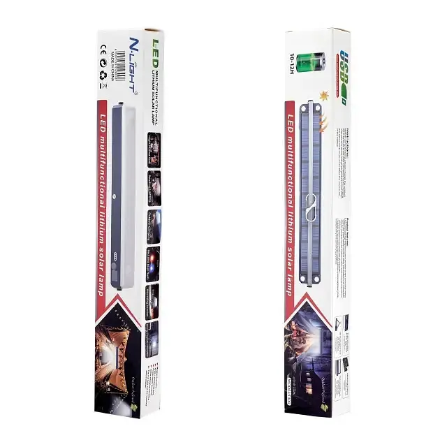 Светильник Flashlight Multifuntion T300 Sollar 7200 мА.ч Type-C и USB с солнечной панелью - фото 3