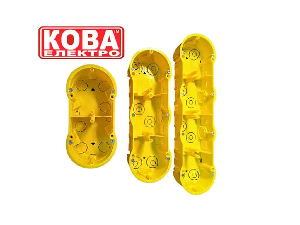 Коробка установча КОВА 60мм х 60мм РК-2*60 (бетон) - фото 6