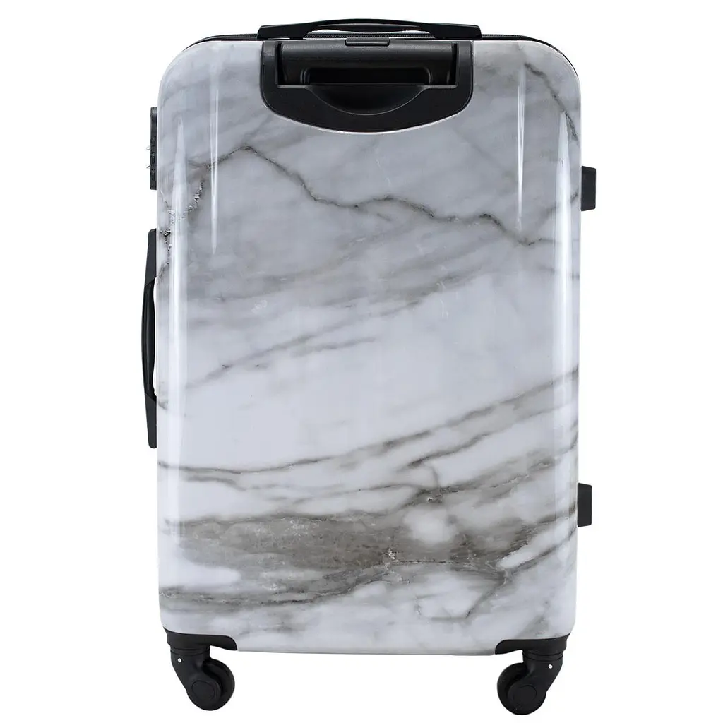 Валіза Semi Line 24" M White Marble (T5731-2) - фото 4
