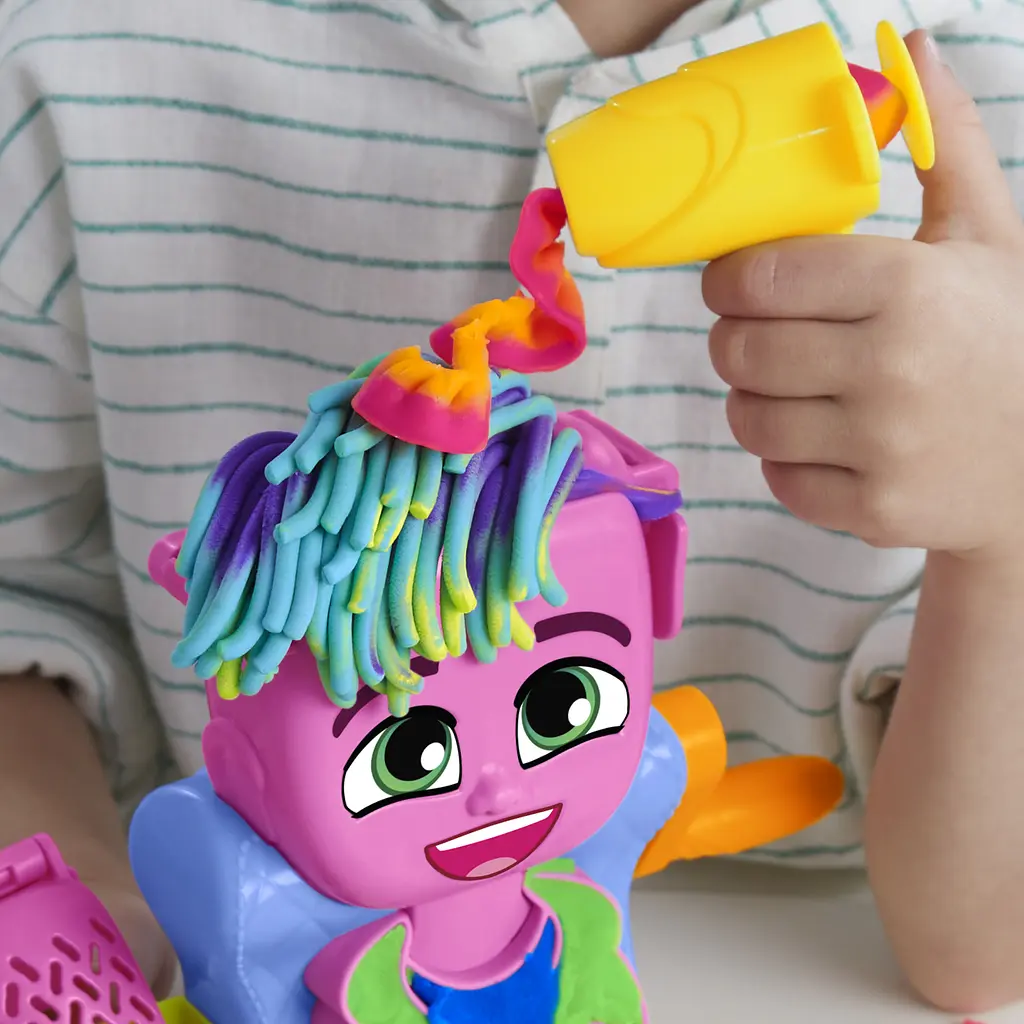 Ігровий набір з пластиліном Hasbro Play-Doh Зачіски (F8807) - фото 8