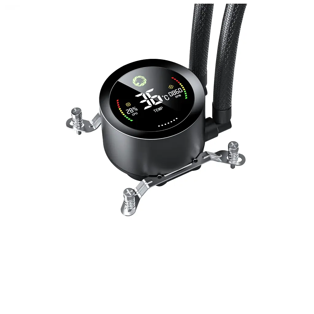 Система рідинного охолодження Gamemax IceBurg 240 Digital BK - фото 7