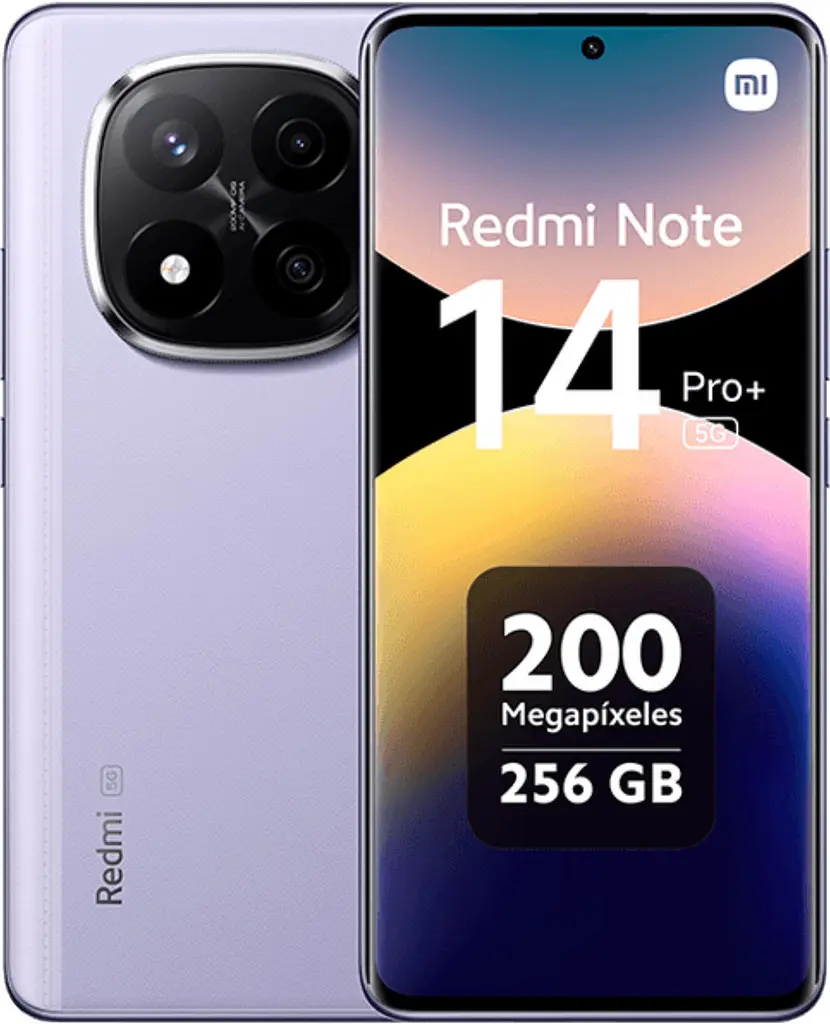 Смартфон Xiaomi Redmi Note 14 Pro+ 5G 8/256GB Lavender Purple (Global Version) - фото 2