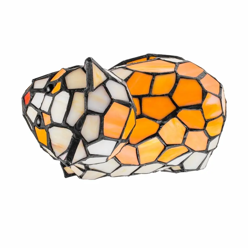 Ночной светильник Brille Кот Тиффани BR-613T/1 E14 25-179 - фото 4