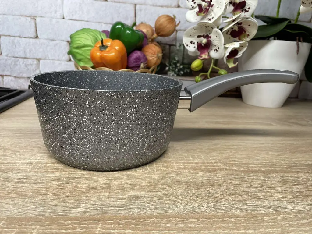Ковш O.M.S Collection 3217-20 см 2,5 л Grey - фото 3