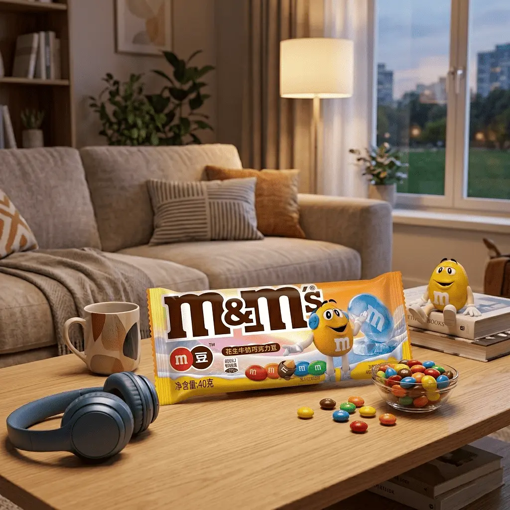 Драже M&M's Peanut Ice Cool 40г - фото 4