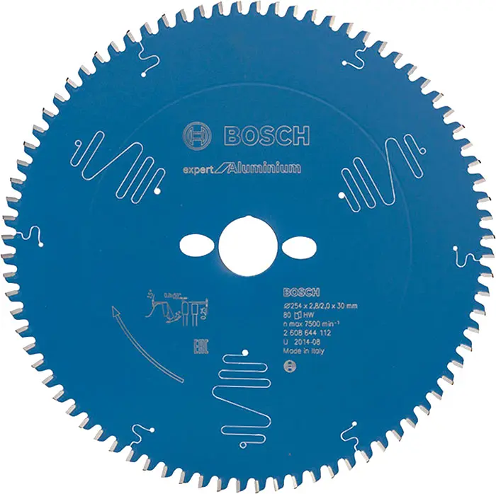 Пиляльний диск Bosch Expert for Aluminium 254×2,8×30, 80 HTLCG