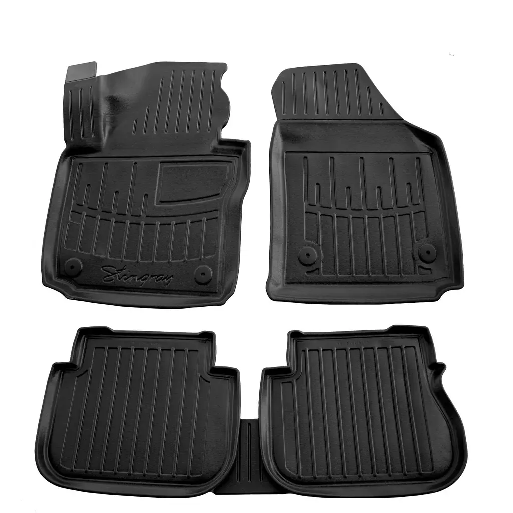 Автомобільні 3D килимки в салон для Volkswagen Caddy III (2K) 2003-2020 (3 doors) / Високий борт