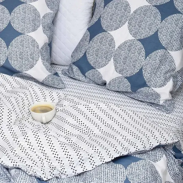 Постільна білизна полуторна Viluta Сатин Twill 522-1-5 210х143 см - фото 2